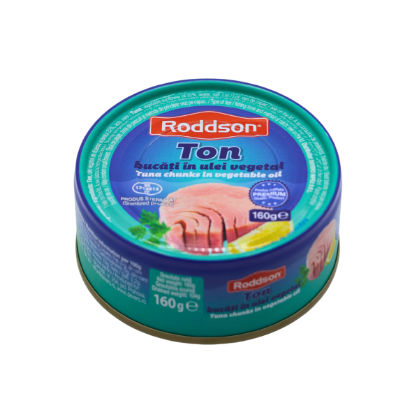 Ton Bucati in Ulei Vegetal 160G
