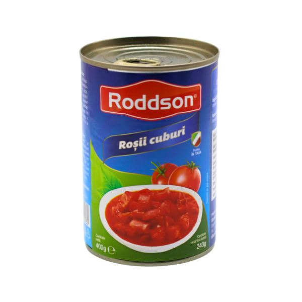 Rosii Decojite Cuburi 400G