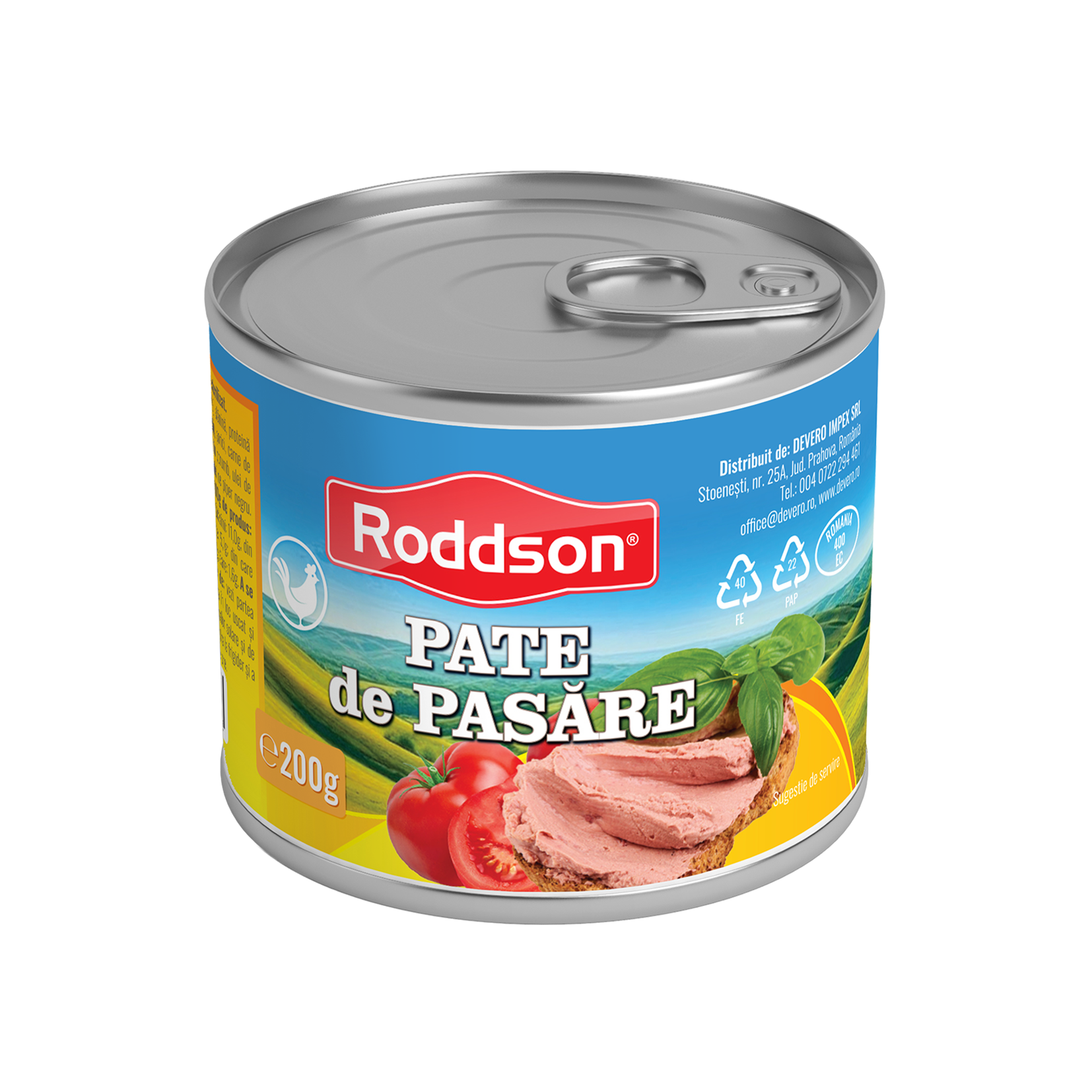 Pate de Pasare Romania 200G
